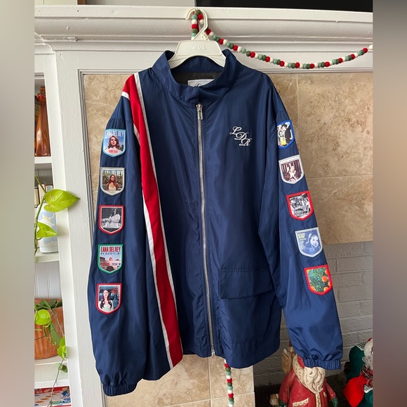 Lana Del Rey Zip-Up Album Covers Jacket, Official Merch - Picture 1 of 6